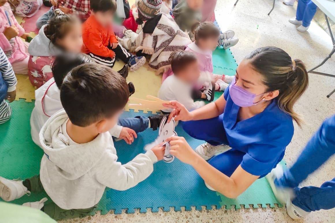 Cuida DIF de Huamantla la sonrisa de niñas y niños con  más acciones para promover la salud bucal